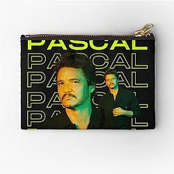 Lime Green Pedro Pascal Zipper Pouch