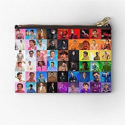 Pedro Pascal the Progress Pride Flag Zipper Pouch