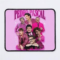 Pedro Pascal Pink Mouse Pad