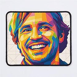 Pop Art Pedro Pascal Mouse Pad