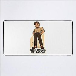Step on Me Mr. Pascal Funny Pedro Pascal Fan Sticker Desk Mat
