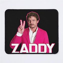 Pedro Pascal Zaddy Mouse Pad