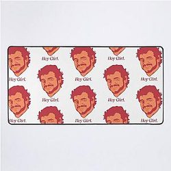 Pedro Pascal Girl Desk Mat
