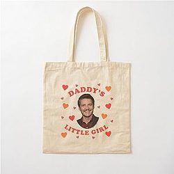 Pedro Pascal Design Cotton Tote Bag