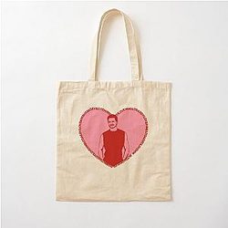 Pedro Pascal Daddy Heart Cotton Tote Bag