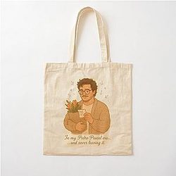 Pedro Pascal Era Sticker - Soft Aesthetic Fan Art Vinyl Decal Cotton Tote Bag