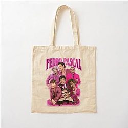 Pedro Pascal in Pink Cotton Tote