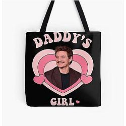 Pedro Pascal Daddy's Girl Tote Bag