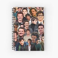 Pedro Pascal Spiral Notebook