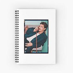 Pedro Pascal Vintage Telephone Spiral Notebook