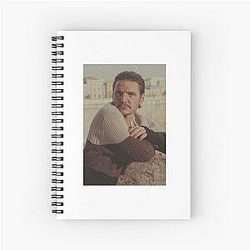 Pedro Pascal Sweater Spiral Notebook