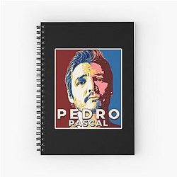 Pedro Pascal Spiral Notebook