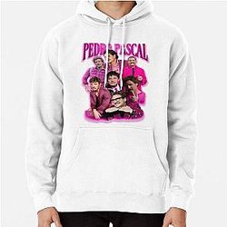 Pedro Pascal in Pink Hoodie