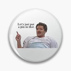 Pedro Pascal - Let's just put a pin in that 

I removed the duplicate word "Pin" to clean up the title.
