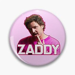 Pedro Pascal Zaddy Pin