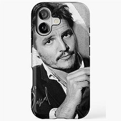 Pedro Pascal BW iPhone Case