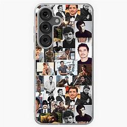 Pedro Pascal Seamless Collage Samsung Galaxy Soft Case