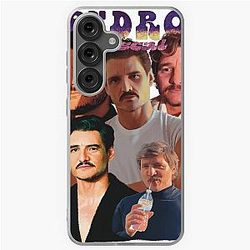 Pedro Pascal Fanart Portrait Group Fangirl Rap Shirt Summer Samsung Galaxy Case