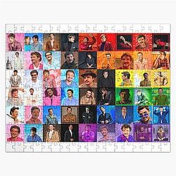 Pedro Pascal Pride Flag Jigsaw Puzzle