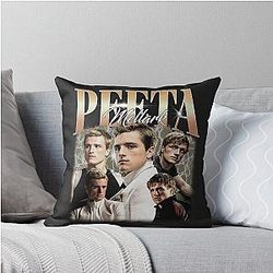 Peeta Mellark Vintage Unisex Limited Edition Best Gift Idea Fan Throw Pillow