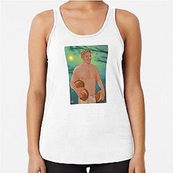 DILF Peeta Mellark Racerback Tank Top