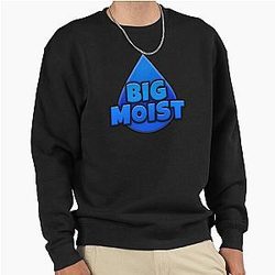 Moistcr1tikal Official Merch Penguinz0 Pullover Sweatshirt