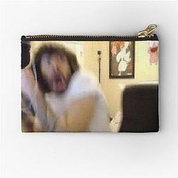 Cr1tik4l vs Flying Cockroaches Zipper Pouch