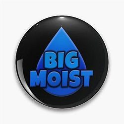 Moistcr1tikal Official Merchandise Pin