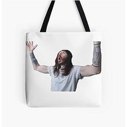 Critical Yeah Baby Meme All Over Print Tote Bag