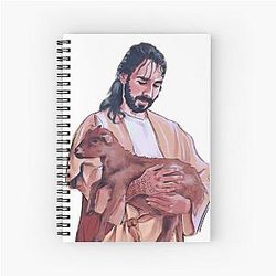 Moistcr1tikal and the Lost Lamb Spiral Notebook