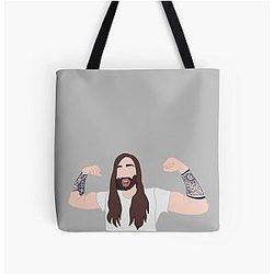 Moist Cr1TiKaL : Penguinz0 All Over Print Tote Bag