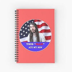 CrTiKaL Ate My Son - Funny Meme Spiral Notebook