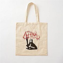 MOIST COCritical DEATH METAL Cotton Tote Bag