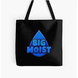 Moistcr1tikal Official Merch Penguinz0 T-Shirts All Over Print Tote Bag