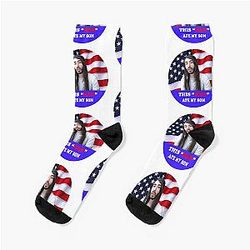 Cr1TiKaL Ate My Son - Funny meme Socks