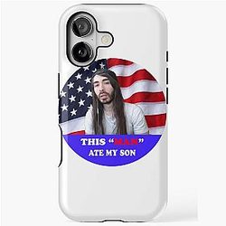 Cr1TiKaL Ate My Son - Funny iPhone Tough Case