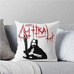 MOIST CRITICAL DEATH METAL Throw Pillow