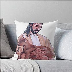Moistcr1tik4l and the Lost Lamb Throw Pillow