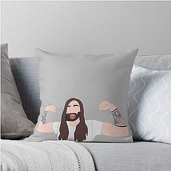 Moist Cr3tical : Penguinz0 Throw Pillow