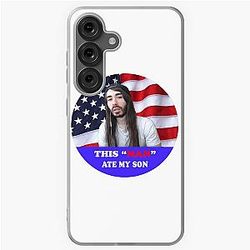 Cr1TiKaL Ate My Son - Funny meme Samsung Galaxy Soft Case