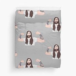 Moist Cr1TiKaL: Penguinz0 Duvet Cover