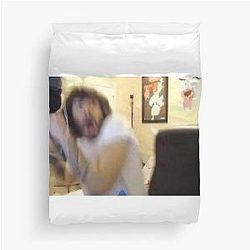 Cr1tikal vs Flying Cockroaches Duvet Cover