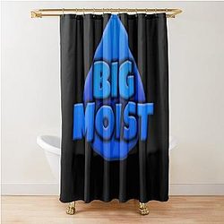 Moistcr1tikal Official Merch, Penguinz0 T-Shirts & More Shower Curtain