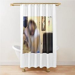 Cr1tikal vs Flying Cockroach Shower Curtain