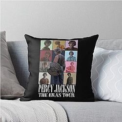 Percy Jackson and the Eras Tour Throw Pillow