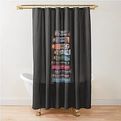 Rick Riordan Percy Jackson Series Shower Curtain
