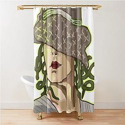 Medusa from Percy Jackson and the Olympians Shower Curtain