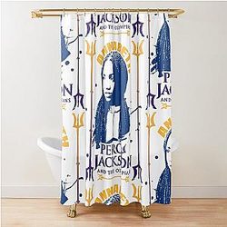 Percy Jackson and the Olympians Leah Jeffries Annabeth Shower Curtain