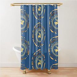 Percy Jackson and the Olympians Series Logo Camp Half Blood T Shirt Shower Curtain