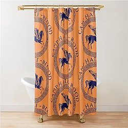 Percy Jackson and the Olympians Series Logo Camp Half-Blood T-Shirt Shower Curtain